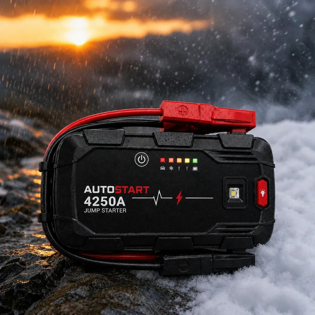 Autostart 4250A IP68 protection in rain, snow and extreme weather
