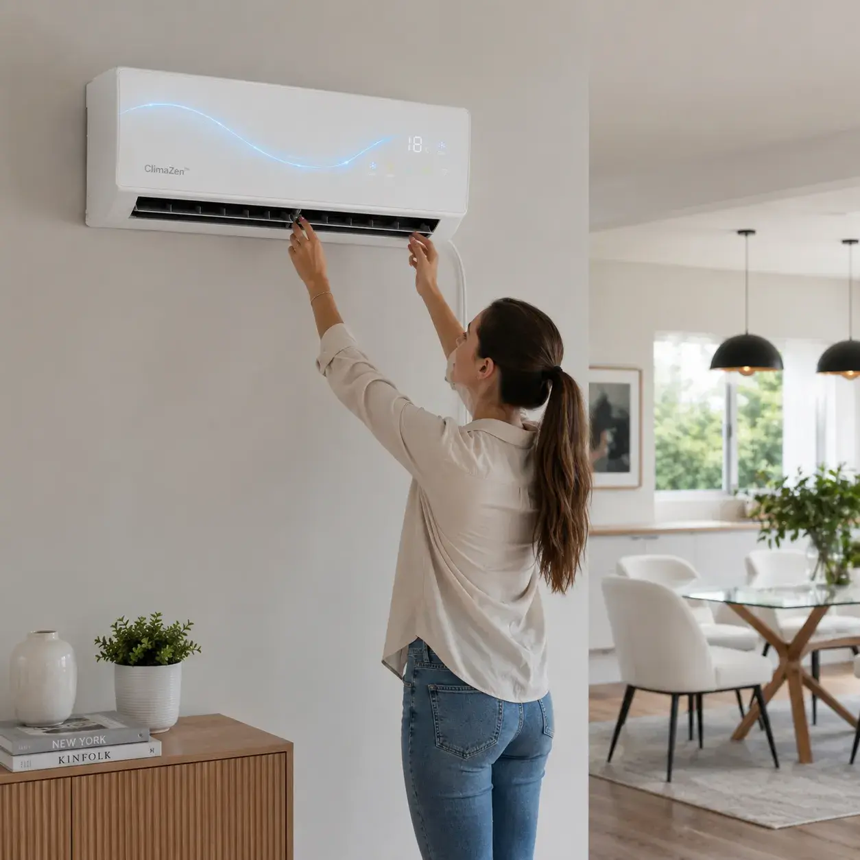 ClimaZen installazione senza fori nel muro