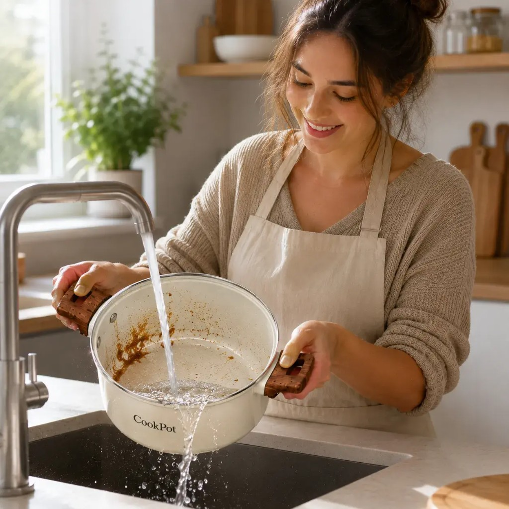 Garnek CookPot łatwy do wymycia pod wodą