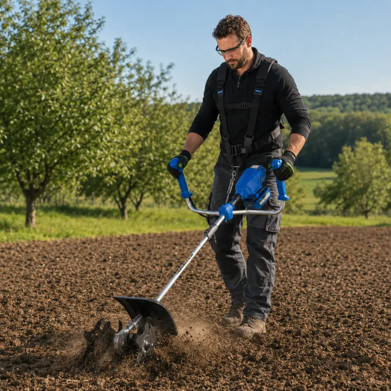 Terrasoft Pro in azione su terreno duro