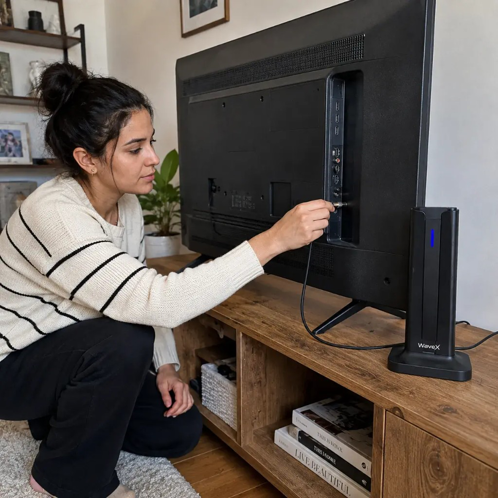 WaveX™ stable reception in rural and mountain areas